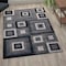 Flash Furniture Blue 6' x 9' Modern Geometric Area Rug OK-HCF-7146ATUR-69-BL-GG - alternate 1